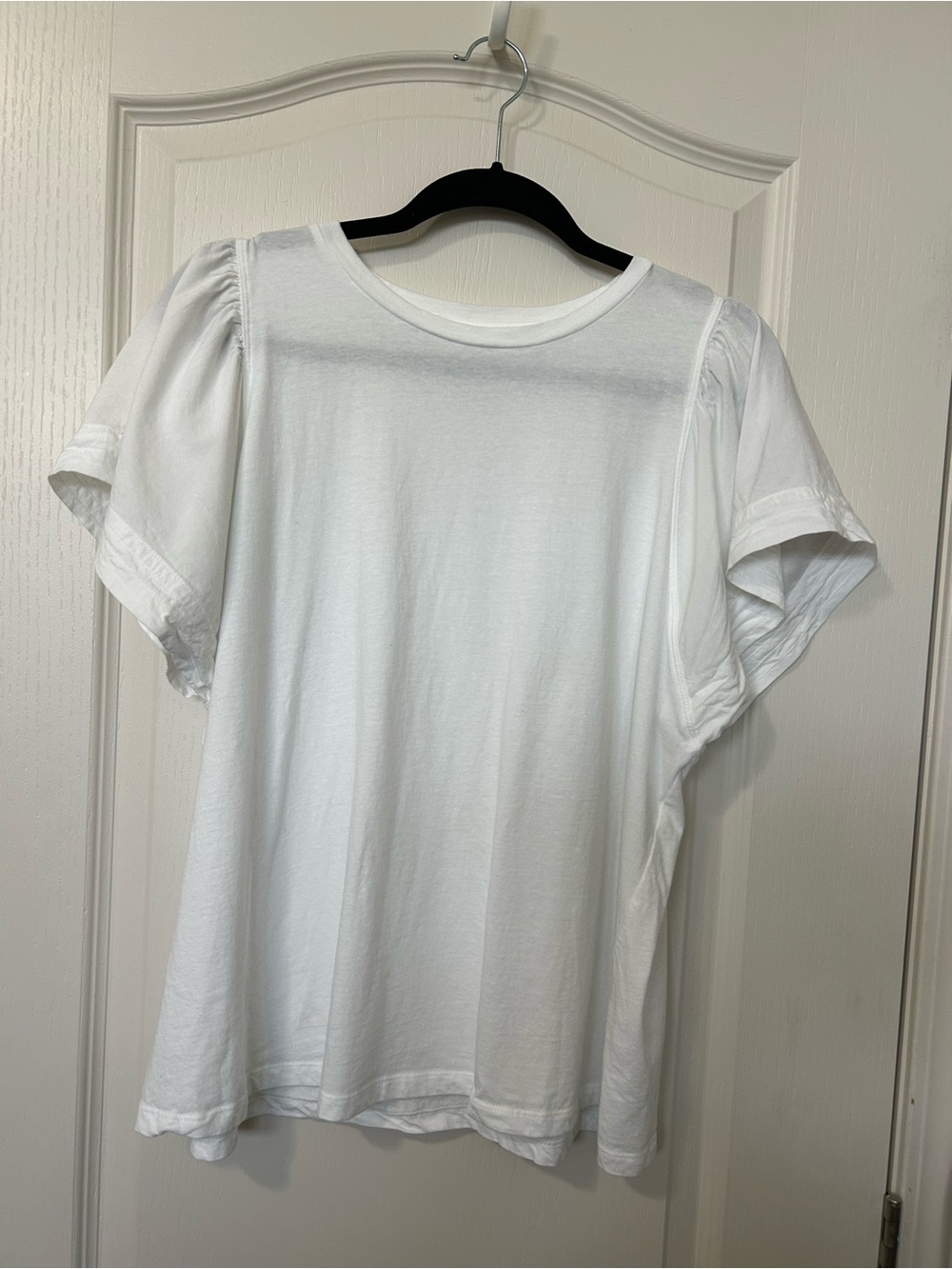Maurices White Crew Neck Short Sleeve Tee